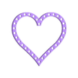 Heart 2 no Arrow Full.stl Pixel Heart-Arrow