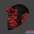 hellboy_mask_cosplay_3dprint_05.jpg Hellboy Mask Cosplay Halloween Full Face Helmet 3D print model