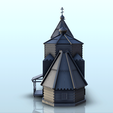 50.png Slavic wooden church with large bell tower (11) - Warhammer Age of Sigmar Alkemy Lord of the Rings War of the Rose Warcrow Saga
