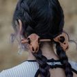 1.jpg DINOSAUR SKULL HAIRPIN