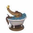 Screenshot_50.png Bathtub Gator - 3D Printable Alligator Bath Scene