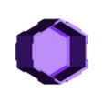 Interlocking hexagons - 180width-180height.stl Cubes hexagonaux à emboîtement