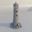 Medieval-LightHouse-1.jpg Medieval Lighthouse 28 MM Tabletop Terrain