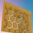 2.png The Bee Hive Love 3D MODEL STL FILE FOR CNC ROUTER LASER & 3D PRINTER