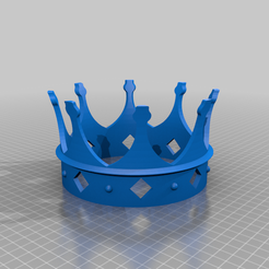 Coroa_v4.png STL-Datei King Crown kostenlos・3D-druckbare Vorlage zum herunterladen