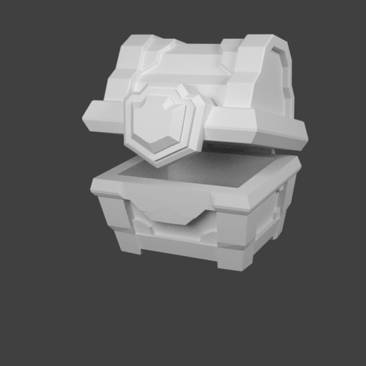 cofre magic small2.png Download file Magical chest of Clash Royale • 3D printing model, JuanMA