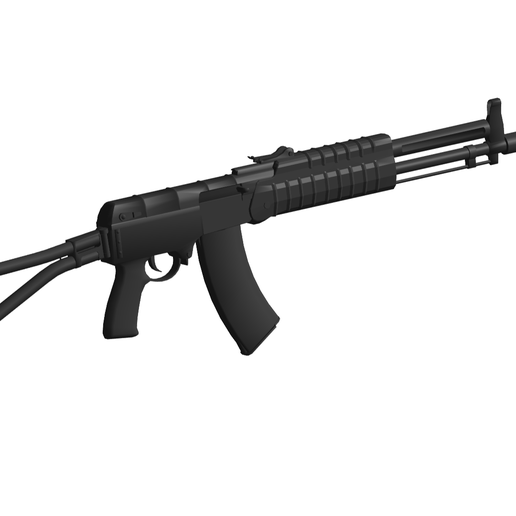 🔫 AEK-971 assault rifle・ OBJ File for 3D printing・Cults