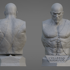 1.png KRATOS ULTRA-DETAILED SUPPORT-FREE BUST 3D MODEL