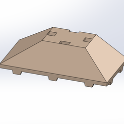 tegotoit3x2.PNG Free STL file Tego 3-sided roof・3D printing design to download