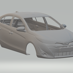 0,1.png STL file toyota yaris sedan 2019・3D print object to download