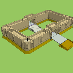 Fort2.png Download free STL file Modular fort for wargame • 3D printable object, phipo333