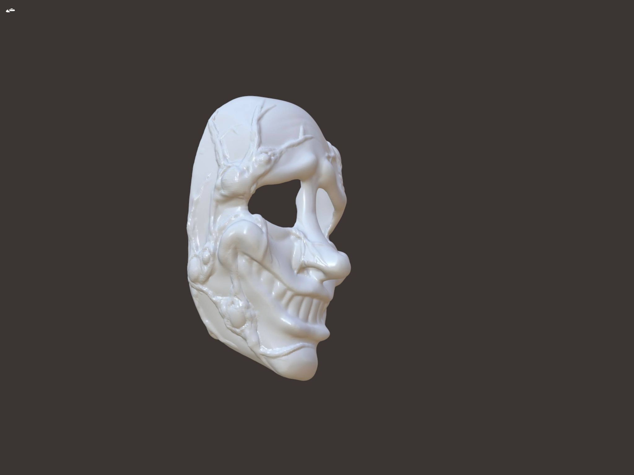 Download OBJ file Haunt Mask Corrupted • 3D printing template ・ Cults