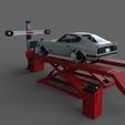 1.jpg Wheel alignment with car lift