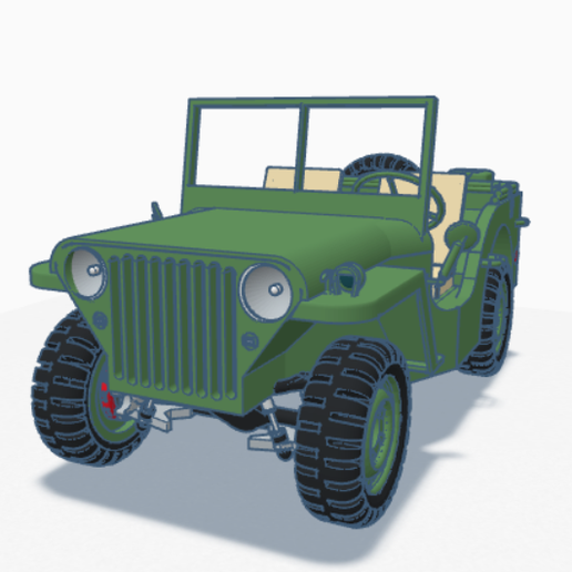 Willys Jeep 3D model