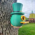 1.jpg Lucky Top Hat Bird House