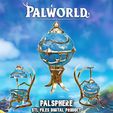 pre.jpg Palsphere with Stands Cosplay/Decoration Item Palworld