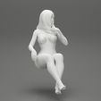3DG1-0009.jpg Fichier 3D Femme sexy en maillot de bain Assise・Modèle pour imprimante 3D à télécharger