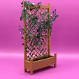 il_fullxfull.6789806967_b43e.jpg 微型高架花盆箱 3D STL - 用于玩偶之家和透视模型的 1:12 比例室外花园花床，用于 3D 打印的数字文件，授权许可
