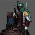 4.jpg BOBA FETT ORIGINAL PS5 PS4 CONTROLLER HOLDER MODEL STARWARS DISNEY 3D PRINT BOOK OF BOBA FETT