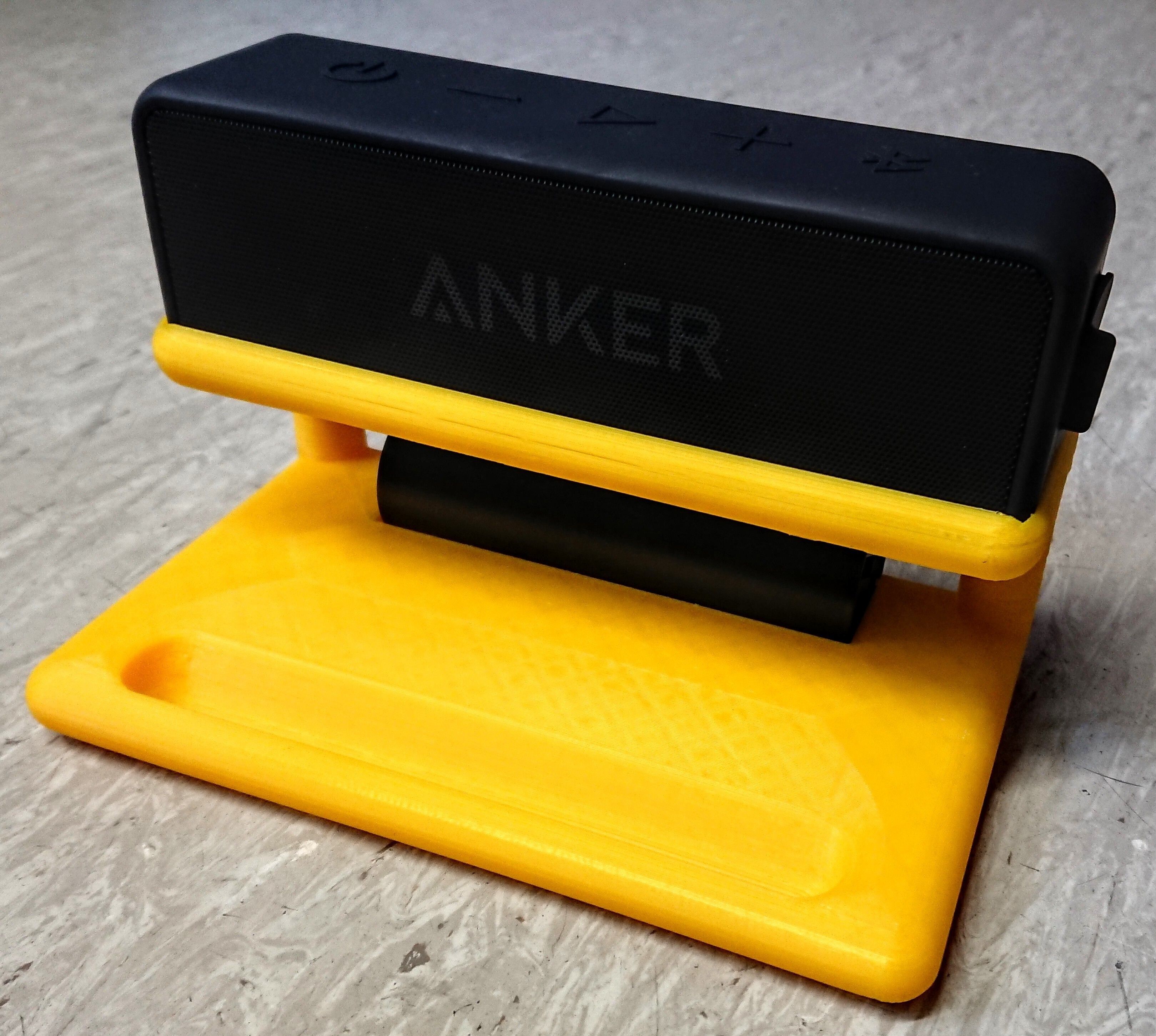 Free 3MF file Anker SoundCore & Phone Stand・3D printing idea to ...