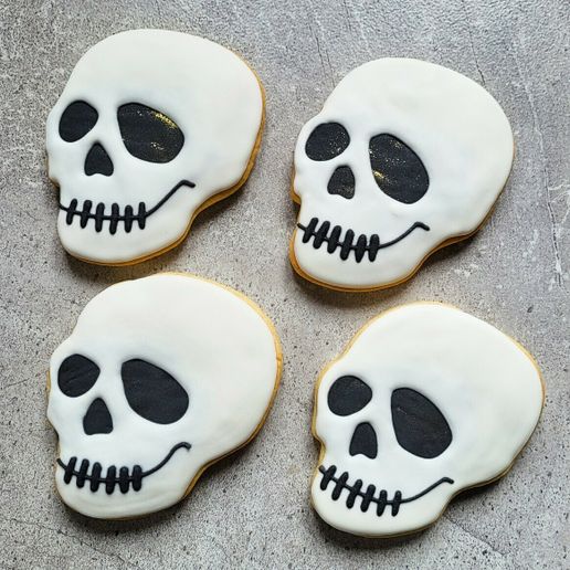 Skull Cookie Cutter 3D model