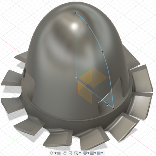 Radial-Fan_Spinner.png TopRC FW-190 Радиальный вентилятор для спиннера - подходит и для других FW