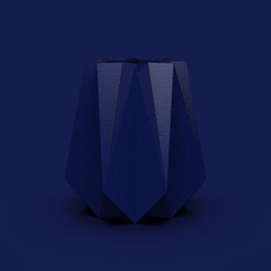 a63ae35d-cbc7-4d10-a9c0-21f608703dea.png 61. Facet Origami Geometric Bonsai Pot - V4 - Irene (inches)