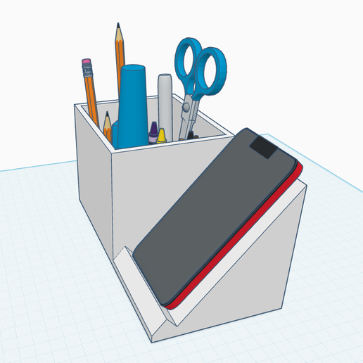 📞 Desk Organizer with phone holder Organizador de Escritorio