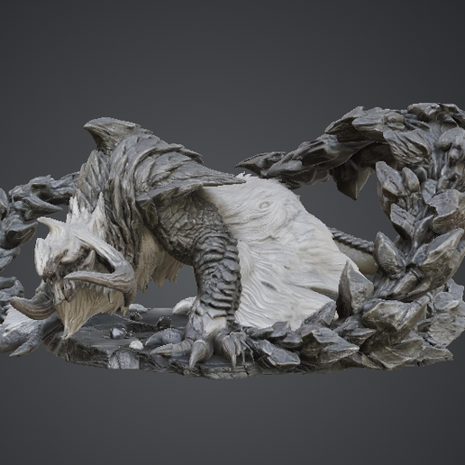 👹 Arch-Tempered Arkveld Premium Figure - Monster Hunter Wilds | STL ...
