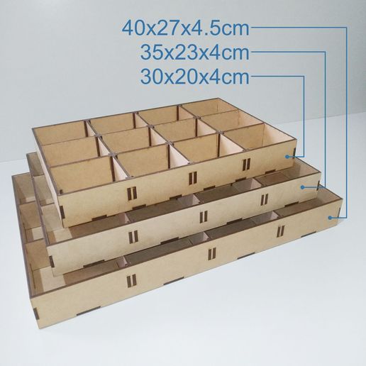 Customizable-Trays-02.jpg Caja organizadora con divisiones movibles, 3 tamaños