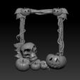 6.jpg Skull" frame, Halloween, "Skull" frame, Halloween,