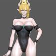 12.jpg BOWSETTE SEXY girl statue anime game character MARIO PEACH KUPA 3D print model