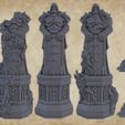 1000X1000-grey.jpg Templar Statue Terrain – Full Kickstarter Campaign Set