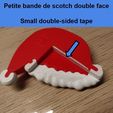 Double face.jpg STL file Decoration Christmas hat to put on any corner・3D printable model to download