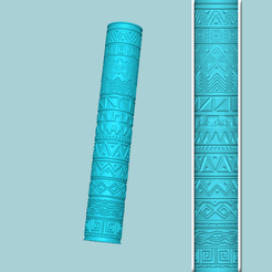 n.png STL file Texture Roll 31 - Mexican Positive - Fondant Decoration Maker・3D print design to download