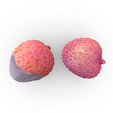3.png Lychee Fruit - Exquisite 3D Printable Model
