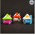 002.jpg 3D file CUTE FAIRY HOUSE FOR YOUR GARDEN - NO SUPPORTS・3D printable model to download