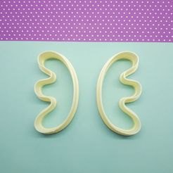 Organic-polymer-clay-cutter-model-1.jpeg Archivo STL Organic Polymer Shape cutter Model #1 desing lorren3d・Plan de impresión en 3D para descargar