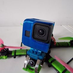 STL file GoPro Hero 11 mini adjustable 🦫・Model to download and