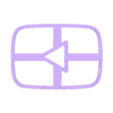 youtube.stl Cookie Cutter Social Networks / Cutters / Facebook Tiktok
