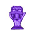 MACETERO_MUERTE02_OK.obj Skull and hand flowerpot