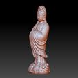 011guanyin2.jpg Guanyin bodhisattva Kwan-yin sculpture for cnc or 3d printer