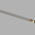 lplplppl.png Nanatsu No Taizai - Seven Deadly sins - Excalibur First form - Arthur Pendragon's sword -3D Model