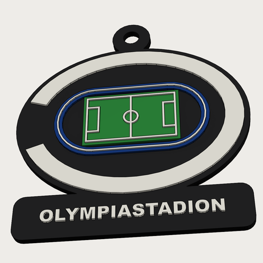 Olympiastadion Berlin Keychain – Hertha BSC | Multicolor AMS