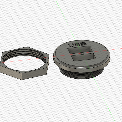 STL file Jeep Dual USB Dash Mount 💾 ・Model to download and 3D print・Cults