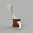 f11.png Viking Drinking Horn + Base