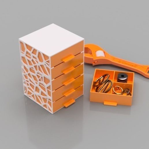 Economical Drawers 3D model