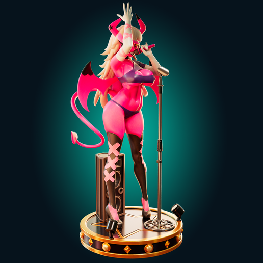 Preview05.png Verosika Mayday Helluva Boss Modelo de impresión 3D