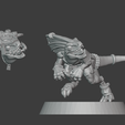 skink101.png STL file FANTASY FOOTBALL LITTLE LIZARD LINEMAN #1・3D printable model to download