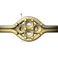 Split-shank-Diamond-4-cluser-band-size6-7-8-07.jpg Fichier STL Bague à tige fendue 3mm diamants cluster tailles US 6 7 8 Modèle d'impression 3D・Idée pour impression 3D à télécharger